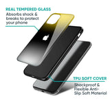 Yellow Shadow Glass Case for iPhone 16 Pro