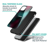 Dark Gradiant Glass Case for Samsung Galaxy M55s