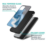 Blue Waves Glass Case for Samsung Galaxy S24 FE 5G