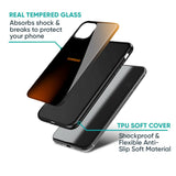 Orange Black Fusion Glass Case for Samsung Galaxy S24 FE 5G