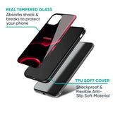 Red Thunder Glass Case for Samsung Galaxy S24 FE 5G