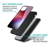 Gaussian Red Glass Case for Samsung Galaxy S25 Ultra 5G