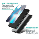 Blue Swan Shadow Glass Case for Samsung Galaxy S24 FE 5G