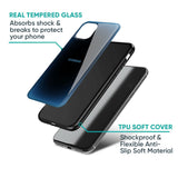 Blue Dynamic Glass Case for Samsung Galaxy S24 FE 5G