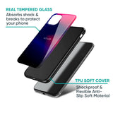 Blue Ombre Glass Case for IQOO Z9s Pro 5G