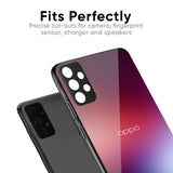 Gaussian Red Glass Case for Oppo Find x8 Pro