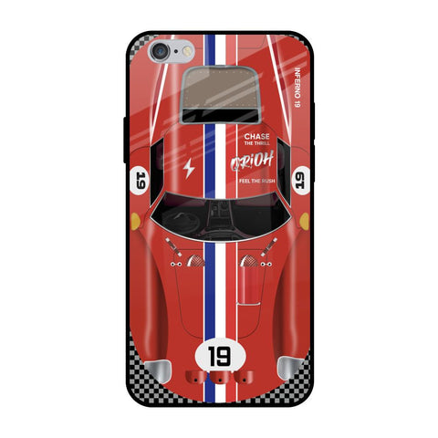 Racing Vintage iPhone 6 Plus Glass Back Cover Online