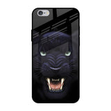 Angry Black Leopard iPhone 6 Plus Glass Back Cover Online