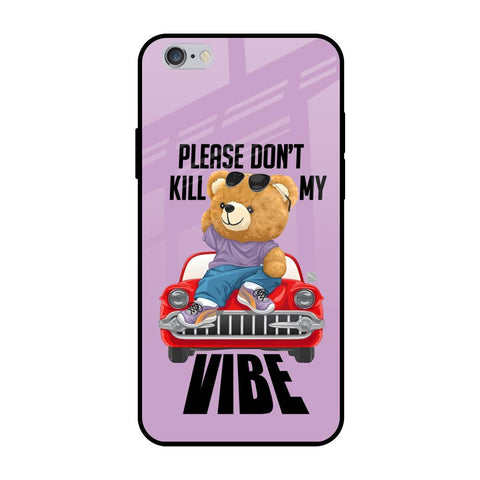 Don't Kill My Vibe iPhone 6 Plus Glass Back Cover Online