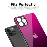 Purple Ombre Pattern Glass Case for Apple iPhone 16e