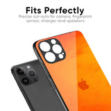 Tangy Orange Glass Case for Apple iPhone 16e