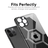 Hexagon Style Glass Case For Apple iPhone 16e