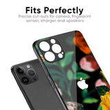 Flowers & Butterfly Glass Case for Apple iPhone 16e