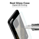 Golden Owl Glass Case for Vivo V30e