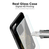 Golden Owl Glass Case for Oppo A38