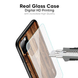 Timber Printed Glass Case for Oppo F27 Pro Plus