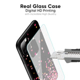 Heart Rain Fall Glass Case For Samsung Galaxy A04