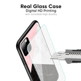 Marble Collage Art Glass Case For Redmi Note 14 5G