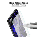 Techno Color Pattern Glass Case For Oppo A18