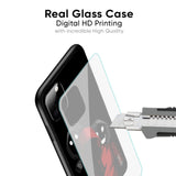 Shadow Character Glass Case for Vivo V30e