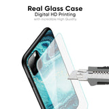 Sea Water Glass Case for Oppo F27 Pro Plus