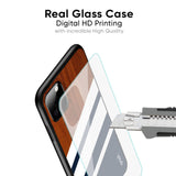 Bold Stripes Glass Case for iPhone 16 Plus