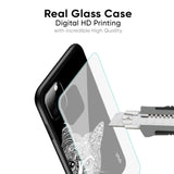 Kitten Mandala Glass Case for Vivo Y200 5G