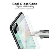 Green Marble Glass Case for Mi 14