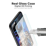 Branded Anime Glass Case for Oppo A38