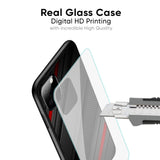 Modern Abstract Glass Case for Vivo V30e