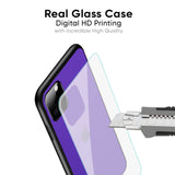 Amethyst Purple Glass Case for iPhone 16