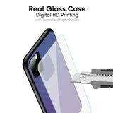 Indigo Pastel Glass Case For Oppo F27 Pro Plus