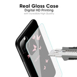 Fly Butterfly Glass Case for Oppo F27 Pro Plus