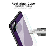 Dark Purple Glass Case for Oppo F27 Pro Plus