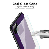 Dark Purple Glass Case for Realme 9i 5G