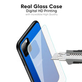 Egyptian Blue Glass Case for Realme 9i 5G