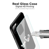 Space Traveller Glass Case for Redmi Note 14 5G