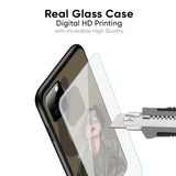 Blind Fold Glass Case for Redmi Note 14 5G