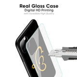 Luxury Fashion Initial Glass Case for Vivo Y300 5G