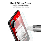 Luffy Wanted Glass Case for Vivo V30e