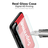 Supreme Ticket Glass Case for Redmi Note 14 5G