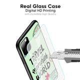 Travel Stamps Glass Case for Redmi Note 14 5G