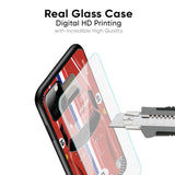 Racing Vintage Glass Case for Samsung Galaxy A50s