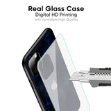 Blue Hues Glass Case for iPhone 16 Pro