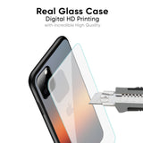 Aesthetic Orange Glass Case for iPhone 16 Pro