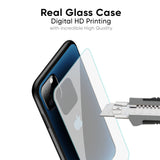 Blue Dynamic Glass Case for iPhone 16 Pro