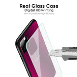 Pink Burst Glass Case for Oppo F27 Pro Plus