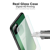 Green Grunge Texture Glass Case for Oppo F27 Pro Plus