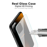 Orange Black Fusion Glass Case for Samsung Galaxy S24 FE 5G