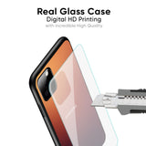 Sunset Background Glass Case for Samsung Galaxy M55s